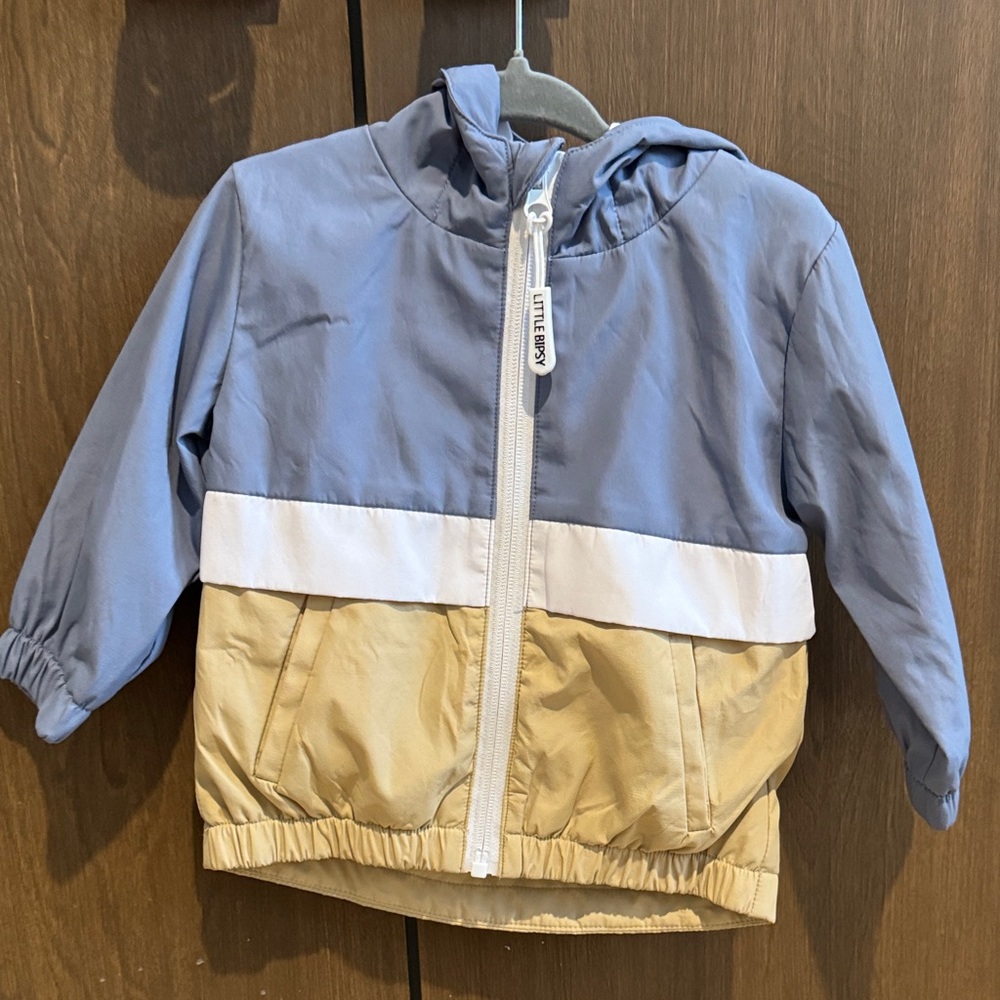 Little Bipsy Colorblock Hooded wind breaker Jacket